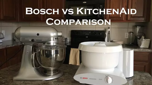 Bosch Vs. Посудомоечная машина KitchenAid