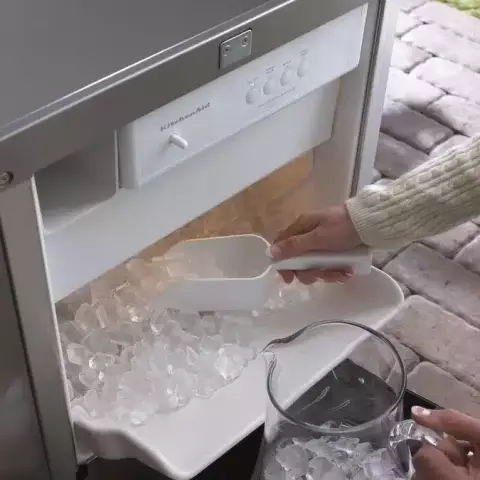 Как очистить раствор для KitchenAid Ice Makers