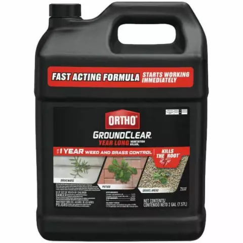 Когда распылять Ortho GroundClear