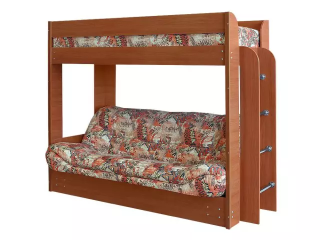 Инструкции по сборке для двухъярусной кровати C-frame Futon