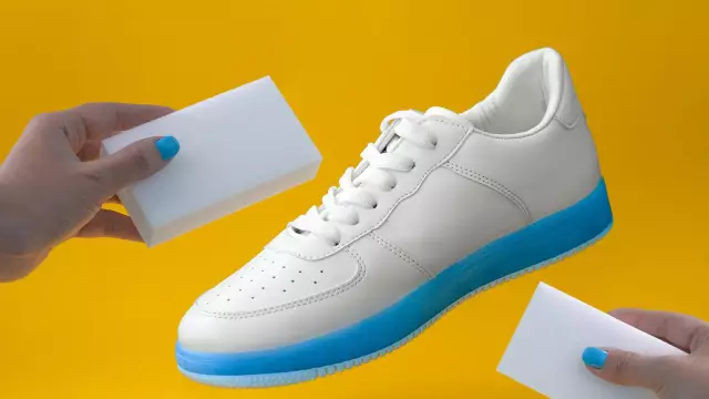 Как очистить белые резиновые подошвы