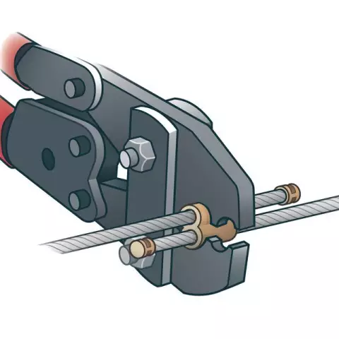 Как установить провода Rope Ferrule & End Stop