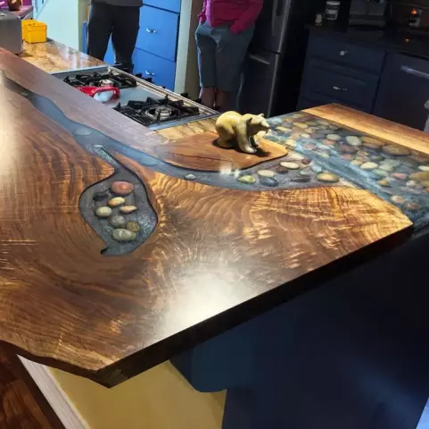Как сделать мой собственный Rock Rock Countertops