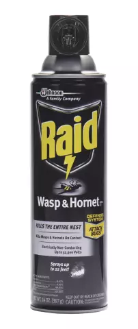 Как нейтрализовать Raid Wasp Spray