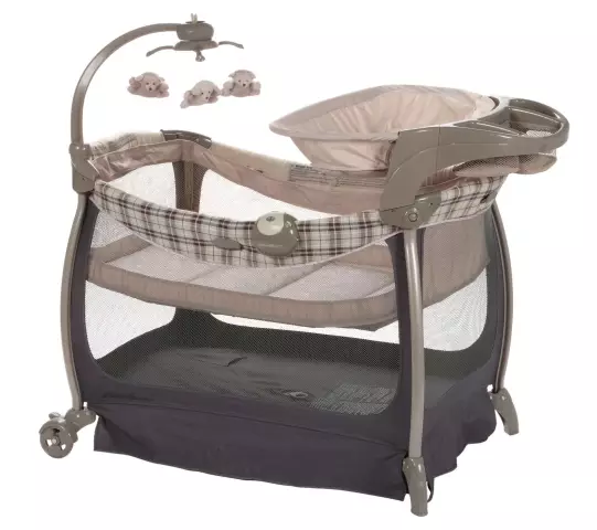 Как поместить Eddie Bauer Complete Care Play Yard вместе