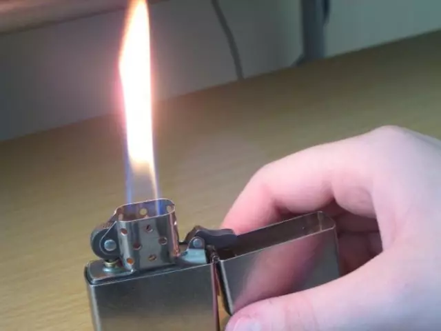 Как разблокировать бутан зажигалки