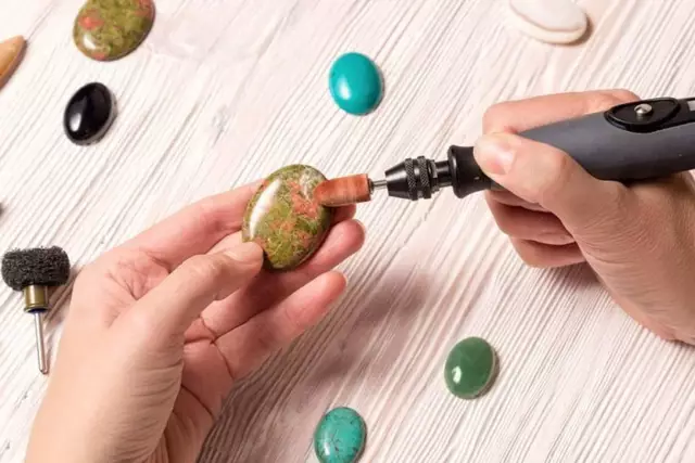 Как использовать Dremel для Buff & Polish Stones