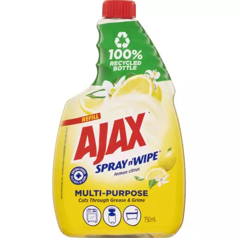 Ингредиенты в Ajax Cleaner