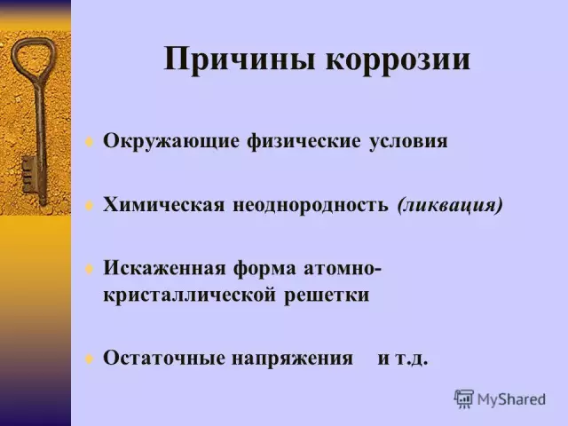Каковы причины точечной коррозии в бетоне?