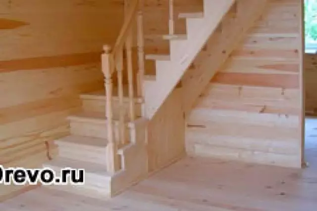 Как положить Буллонос на деревянную лестницу