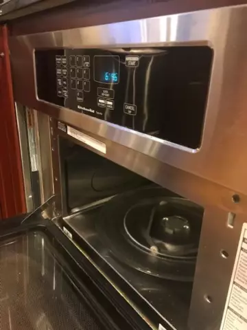 Как заменить пружину кручения в KitchenAid Superba Microwave