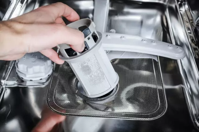 Как очистить фильтр для посудомоечной машины KitchenAid