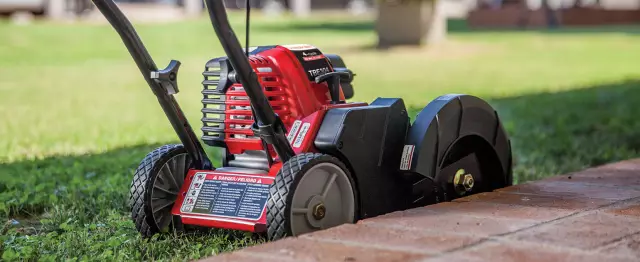 Как заменить одиночный клинок на Troy-Bilt Edger