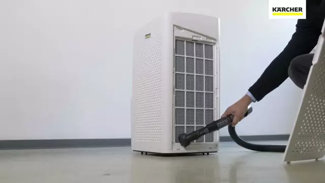 Как сбросить фильтр в переносном воздухоочистителе Honeywell