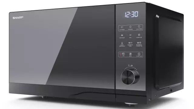 Как сбросить уровень мощности на Sharp Microwave