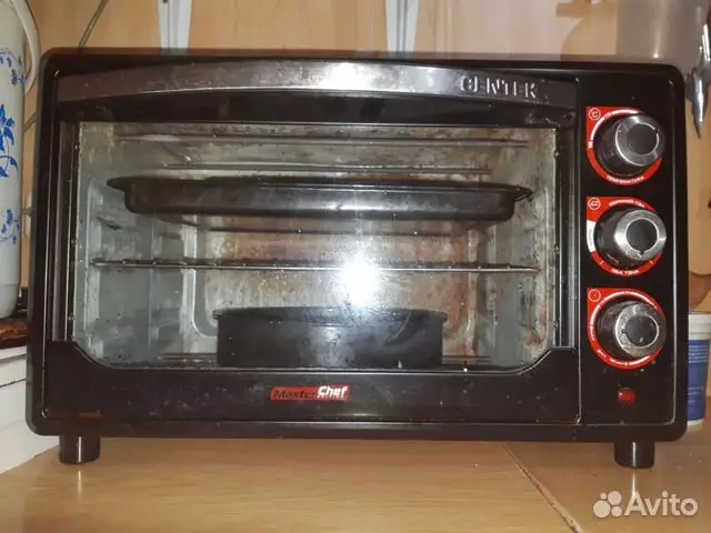 Духовая печь не будет светиться