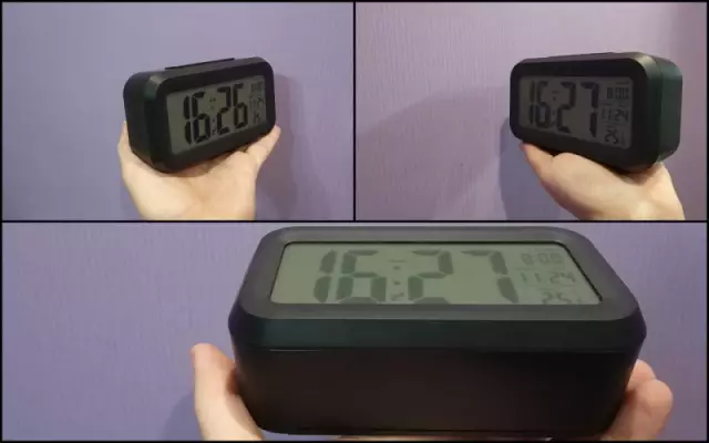Инструкции для настольных часов Brookstone