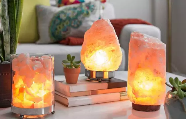 Соляная лампа DIY