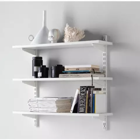 Сколько веса может поддерживать Elfa Shelving?