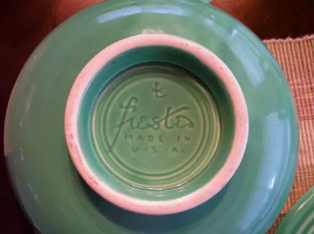 Как определить Fiesta Backstamps