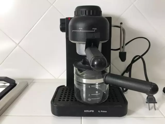 Как приготовить эспрессо с помощью примара Krups Il Primo