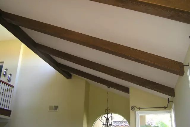 Как сделать Faux Beams из пенопласта