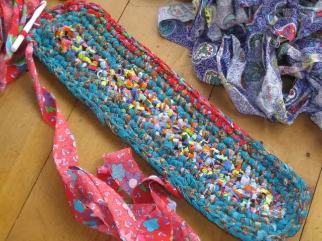 Как сделать закопченный Rag Rug