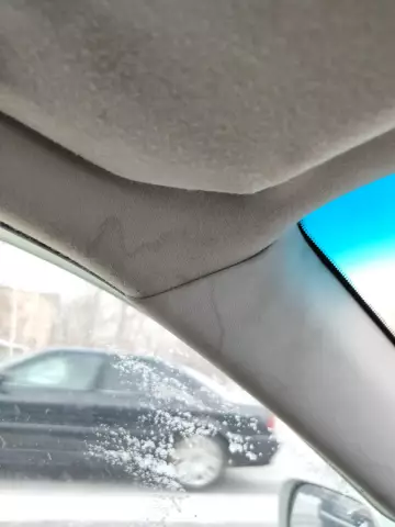 Как окрашивать водяные пятна на потолке