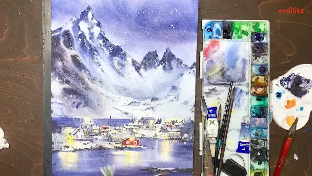 Как нарисовать свой номер, как ночное небо