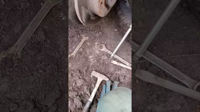 Как снять опору шайбы