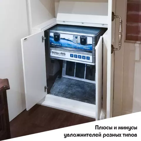 Плюсы и минусы увлажнителей
